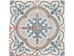 GAETINE CLASSIC 20x20 -  Fliesen, Boden, Aussehen, Zementfliesen
