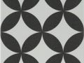 GILLES NOIR 20x20 -  Fliesen, Boden, Aussehen, Zementfliesen