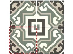 ROMEE 20x20 -  Fliesen, Boden, Aussehen, Zementfliesen