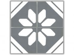 CEZAR Gris 15x15 cm -  Fliesen, Boden, Aussehen, Zementfliesen