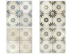 FS BLUME 45x45 -Fliesen mit altem Aussehen.