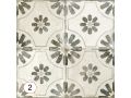 FS BLUME 45x45 -Fliesen mit altem Aussehen.