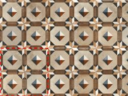 FS COMILLAS 33x33 -Fliesen mit altem Aussehen.