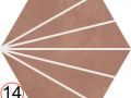 KLEN MACBA 23x26 cm -  Bodenfliesen, zeitgen�ssisch sechseckig