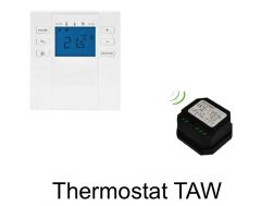 Digitaler Thermostat mit Funkempfänger für elektrischen Handtuchtrockner - TAW