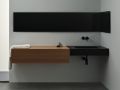 Kundenspezifischer Badezimmerschrank, zwei Schubladen, H�he 50 cm, Lackierung - EL CONCEPTO 50 Open Uni