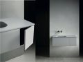 Kundenspezifischer Badezimmerschrank, zwei Schubladen, H�he 50 cm, Lackierung - EL CONCEPTO 50 Open Uni