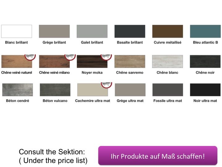 Badezimmerschrank, hängend, 1 große Schublade - TEN - CEDAM - Unterbau