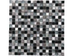 15AUCKLAND - 30 x 30 cm - Mosaik Zeitgenössisches Design, Metallic