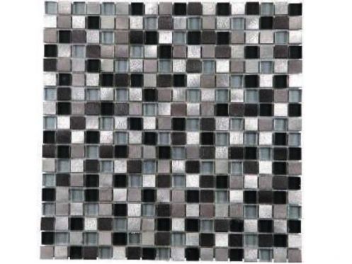 15AUCKLAND - 30 x 30 cm - Mosaik Zeitgen�ssisches Design, Metallic