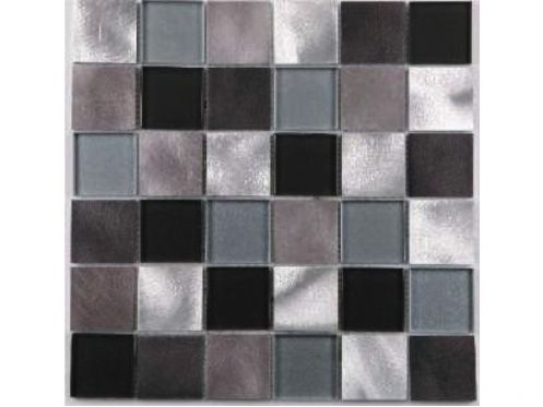 50AUCKLAND - 30 x 30 cm - Mosaik Zeitgen�ssisches Design, Metallic