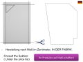 Duschwanne, linker Eckablauf - CORNER DESIGN LEFT