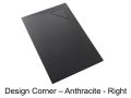 Duschwanne, rechtwinkliger Abfluss - CORNER DESIGN RIGHT 170