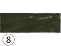 RIVIERA 6,5x20 cm - Wandfliese im zelligen Stil.