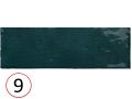 RIVIERA 6,5x20 cm - Wandfliese im zelligen Stil.