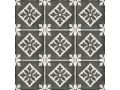 Padua Black 20x20 - Fliesen, Zementfliesenoptik
