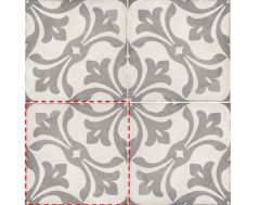 La Rambla Grey 20x20 - Fliesen, Zementfliesenoptik