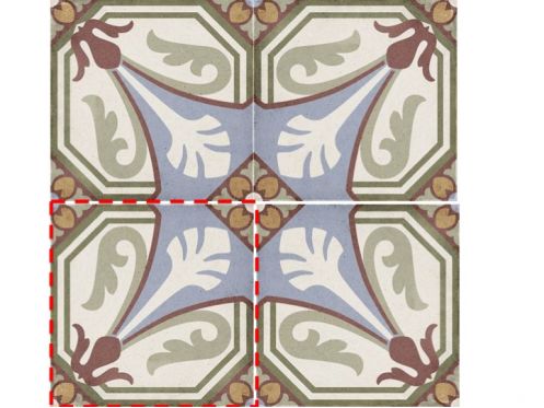 Viena Colour 20x20 - Fliesen, Zementfliesenoptik