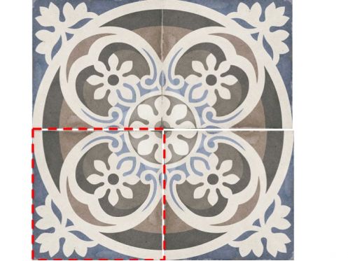 Music Hall 20x20 - Fliesen, Zementfliesenoptik