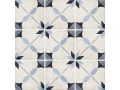 Arcade Blue 20x20 - Fliesen, Zementfliesenoptik