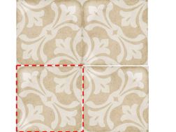 La Rambla Biscuit 20x20 - Fliesen, Zementfliesenoptik