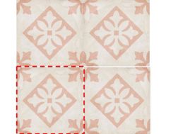Padua Pink 20x20 - Fliesen, Zementfliesenoptik