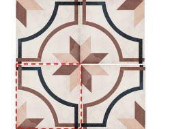 Embassy Colour 20x20 - Fliesen, Zementfliesenoptik