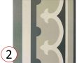 Chatelet 20x20 cm - Fliesen, Zementfliesenoptik