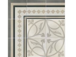 Liberty White 20x20 cm - Fliesen, Zementfliesenoptik