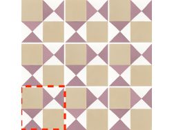 Chess Colours 20x20 cm - Fliesen, Zementfliesenoptik