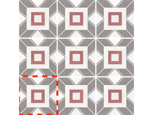 Decal Colours 20x20 cm - Fliesen, Zementfliesenoptik