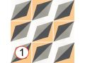 Wave Colours 20x20 cm - Fliesen, Zementfliesenoptik