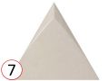 TIROL 11X12 cm - Wandfliese, sechseckig, 3D-Relief