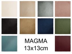 MAGMA 13X13 cm -  Wandfliesen im zeitgenössischen Zellige-Stil