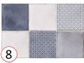SPLENDOURS 15X15, 7,5X30 et 7,5x15 cm - Glnzende Wandfliese