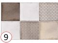 SPLENDOURS 15X15, 7,5X30 et 7,5x15 cm - Glnzende Wandfliese