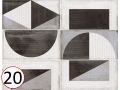 SPLENDOURS 15X15, 7,5X30 et 7,5x15 cm - Glnzende Wandfliese