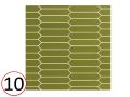ARROW 5x25 cm - Wandfliese, sechseckig lnglich