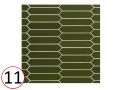 ARROW 5x25 cm - Wandfliese, sechseckig lnglich