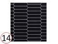 ARROW 5x25 cm - Wandfliese, sechseckig lnglich