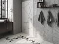 Chevron wall 5x19 cm - Wandfliese, geometrische Parallelogrammform, Chevron genannt