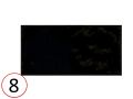 COTTAGE 7,5X15 et 75x30 cm - Gl�nzende Wandfliese