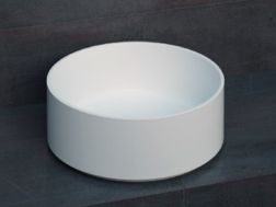 Waschtischplatte, Ø 37 cm, aus festem Oberflächenharz - ZLGC3