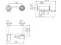 Duschenmischbatterie, Mischbatterie - SALAMANQUE CHROME