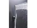 Eingebaute Dusche, Thermostat und Regenduschkopf 20 x 30 - MELILLA CHROME