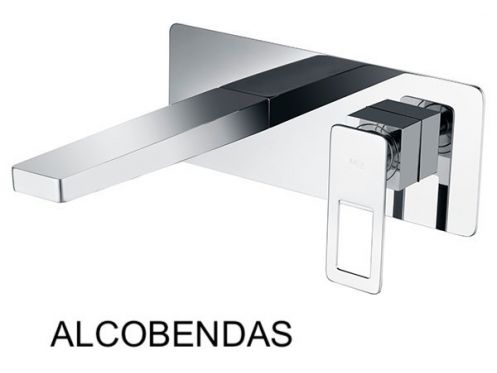 Einbau-Wandarmatur, Einhebel, Lnge 212 mm - ALCOBENDAS CHROME