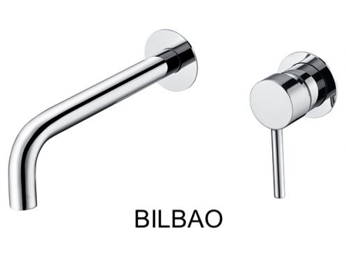 Einbau-Wandarmatur, Einhebel, Lnge 219 mm - BILBAO CHROME