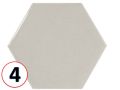 SCALE 12,4x10,7 - 10,8x 2,4 - 10,8x 12,4 - 12X12 - 10,6X12 cm - Glnzende Wandfliese