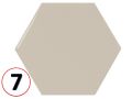 SCALE 12,4x10,7 - 10,8x 2,4 - 10,8x 12,4 - 12X12 - 10,6X12 cm - Glnzende Wandfliese