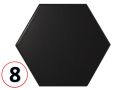 SCALE 12,4x10,7 - 10,8x 2,4 - 10,8x 12,4 - 12X12 - 10,6X12 cm - Glnzende Wandfliese